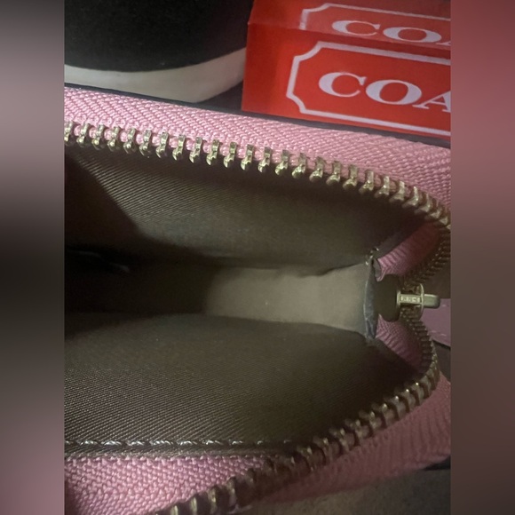 Coach Pink Chain Wristlet